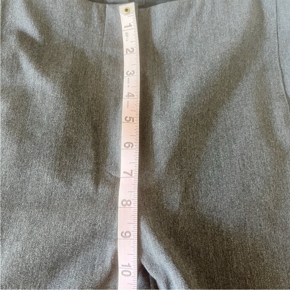 ANN TAYLOR Gray Skinny Dress Work Pants Size 2 - Picture 10 of 11